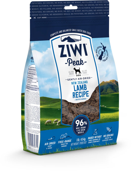 Ziwi Peak Lamb Grain-Free Air-Dried Dog Food