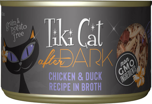 Tiki Cat After Dark Chicken & Duck Canned Cat Food 2.8OZ