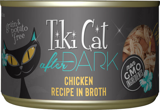 Tiki Cat After Dark Chicken Canned Cat Food 2.8OZ