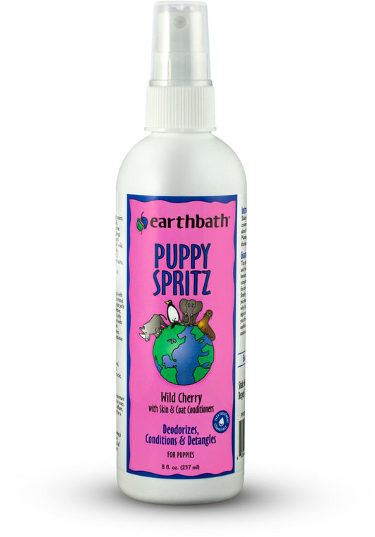 Earthbath Wild Cherry Puppy Spritz, 8-oz bottle