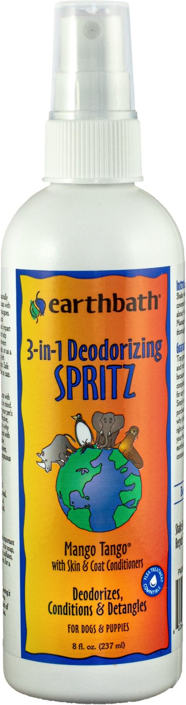 Earthbath Deodorizing Mango Tango Spritz for Dogs, 8-oz bottle